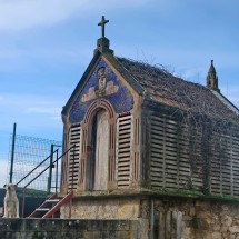 Hórreo which is a typical granary in Galicia